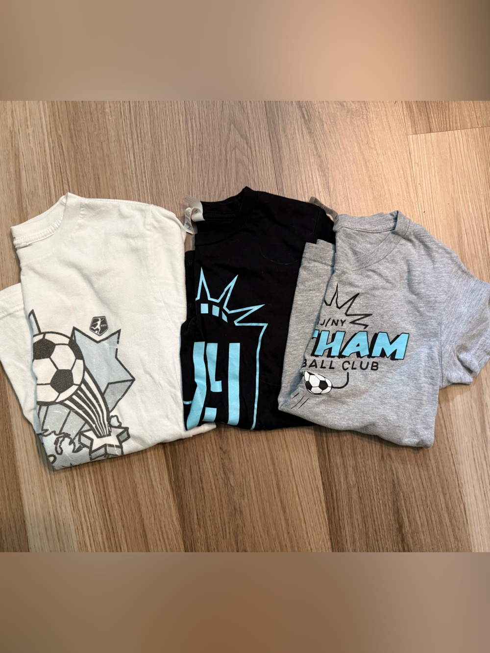 Gotham FC youth t-shirts 10-12